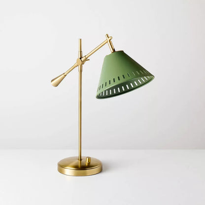 Adjustable Hinge Arm Metal Task Desk Lamp