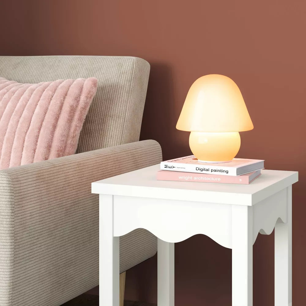 Mushroom‑Shaped Integrated Glass Table Lamp