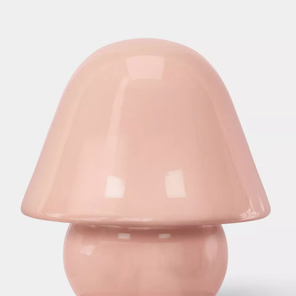 Mushroom‑Shaped Integrated Glass Table Lamp