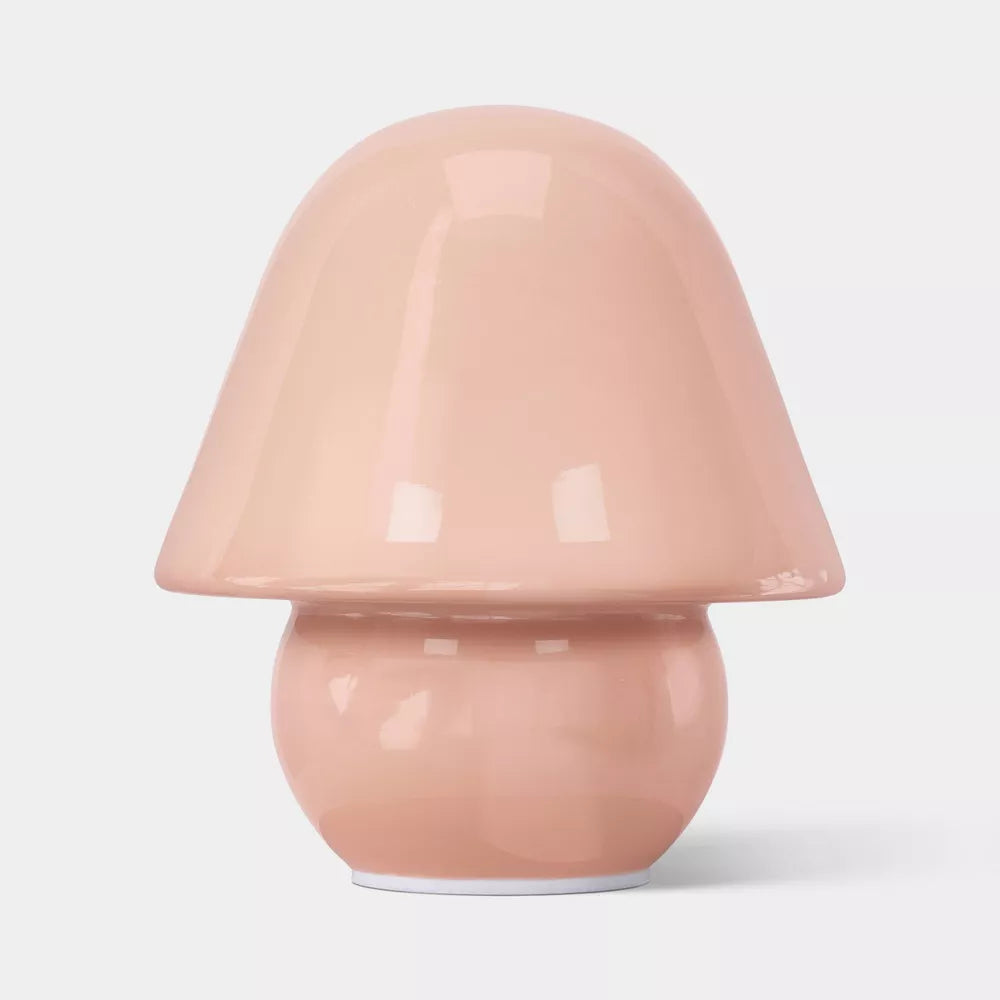 Mushroom‑Shaped Integrated Glass Table Lamp